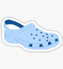 Light Blue Croc Sticker