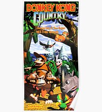Donkey Kong Country, Reproduktion Poster von Vintage Nintendo Power Issue Poster