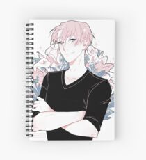 victor + flowers Spiral Notebook