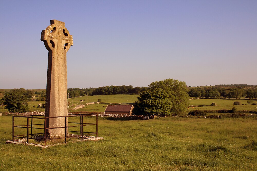 "Kilfenora Celtic cross" by John Quinn Redbubble