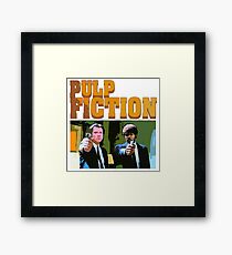 pulp fiction Framed Print