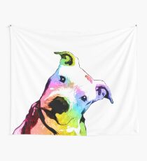 Pit bull | Rainbow Series | Pop Art Wall Tapestry