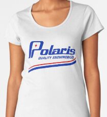 Polaris Vintage Snowmobiles Women's Premium T-Shirt
