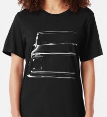 Chevy C-10 Pickup, black shirt Slim Fit T-Shirt