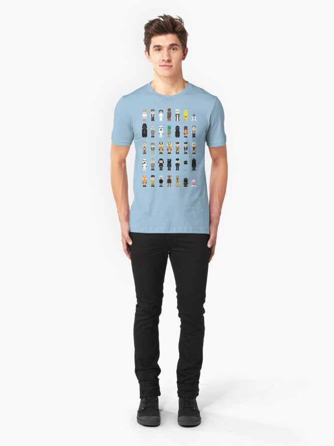 Alternate view of 8-Bit SW Slim Fit T-Shirt