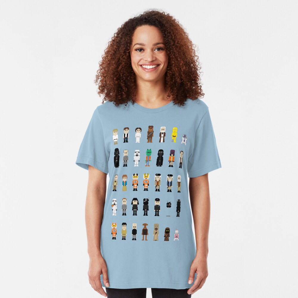 8-Bit SW Slim Fit T-Shirt