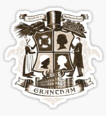 Grantham coat of arms (sepia) Sticker