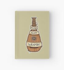 D&D - Bard - Music Is My Weapon Hardcover Journal