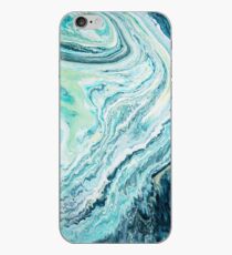 Colour Spill - Ocean Topography iPhone Case