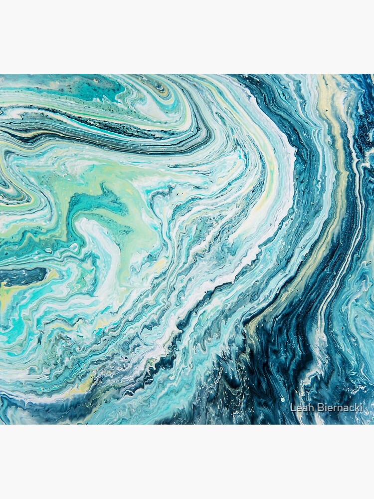 Colour Spill - Ocean Topography by adventureliela