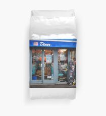 Back to the 50's in the Bastille Duvet Cover
