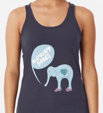 Elefantenschuhe Racerback Tank Top