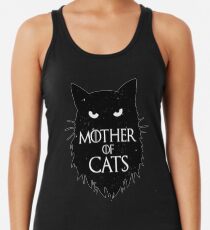 Beste Mutter der Katzen T-Shirt-Spiel der Throne Tanktop für Frauen