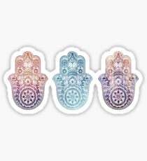 Triple Mini Hamsa Sticker