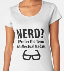 Nerd ? Women's Premium T-Shirt