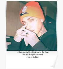 Blackbear - Tell me you love me, Even if it's fake Poster