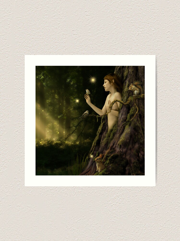 Alternate view of Hamadryad Art Print