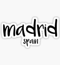 madrid Sticker