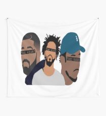 The Heart The Mind The Soul Wall Tapestry