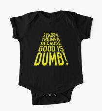 Gut ist dumm. Baby Body Kurzarm
