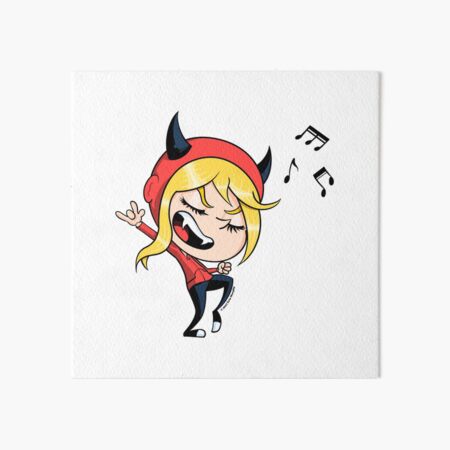 Rock Out with Dottie! Art Board Print