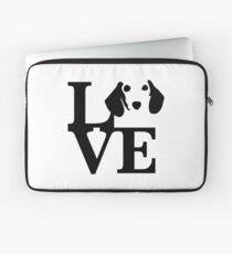 Dachshund Dog Love Laptop Sleeve