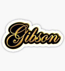 Vintage Gibson Gold Sticker
