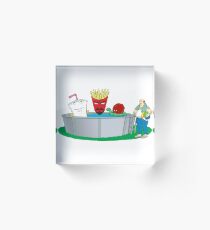 Aqua Teen Hunger Force Acrylic Block
