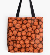 Basketballs Tote Bag