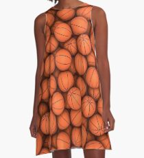Basketballs A-Line Dress