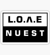 Nüstern - Liebe Sticker