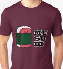 Happy Hawaiian Musubi Spam Sushi Nori Seaweed Slim Fit T-Shirt