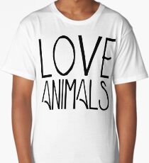 Love Animals | Animal Rights Long T-Shirt