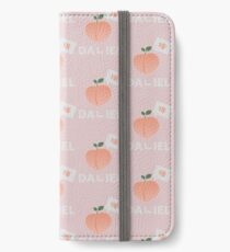 Vinilo o funda para iPhone ¡Vamos a peachy! Versión 1 de Kang Daniel (rosa)