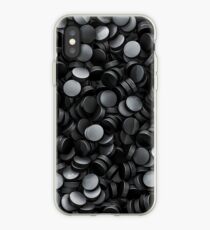 Hockey pucks iPhone Case