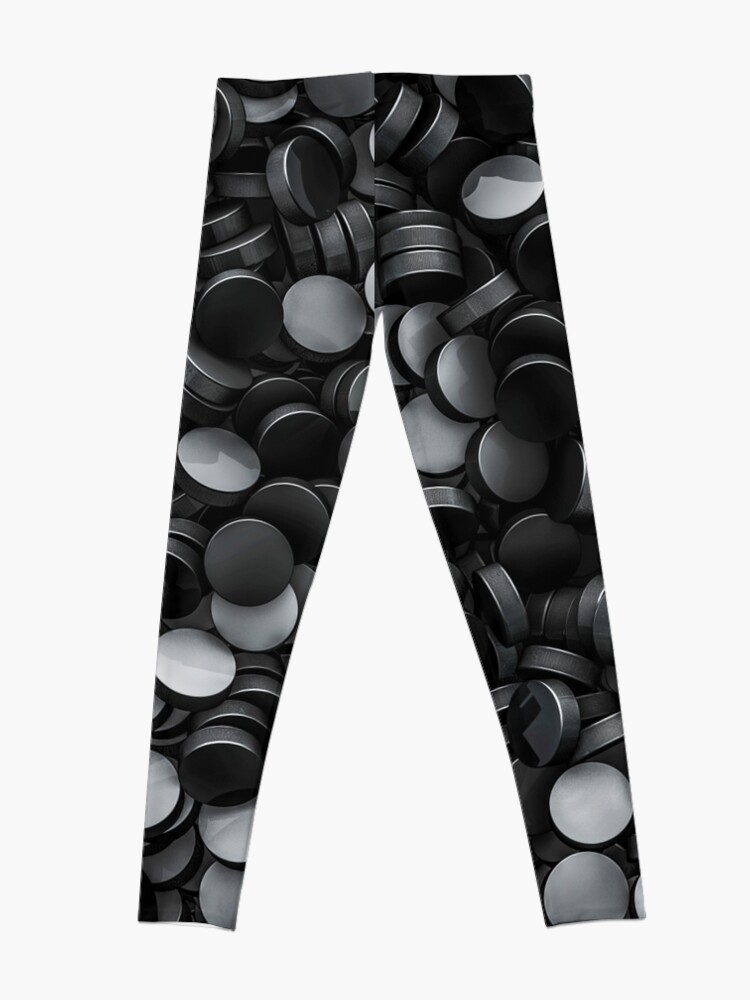 Alternate view of Hockey pucks Leggings