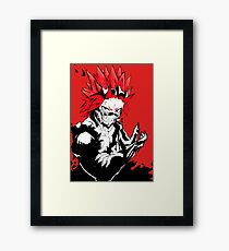 red riot Framed Print