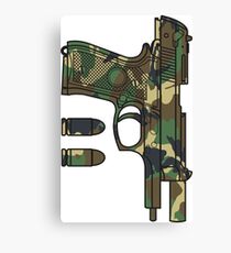 Gun Canvas Print