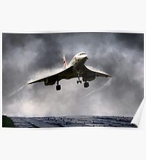 Concorde Storm Poster