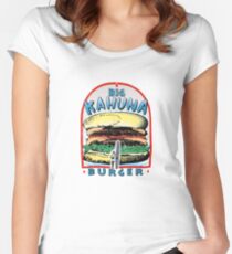 Tarantino - Großer Kahuna Burger Tailliertes Rundhals-Shirt