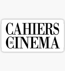 Cahiers du cinéma Sticker
