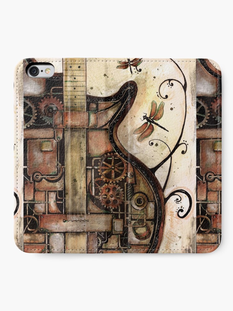 Alternative Ansicht von Während meine Gitarre sanft weint iPhone Flip-Case