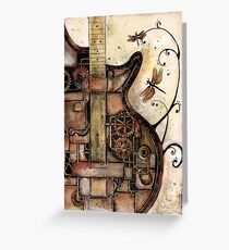 While my guitar gently weeps Greeting Card