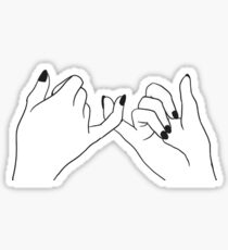 Pinky Versprechen Sticker