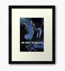 The X-files Poster s11 Framed Print