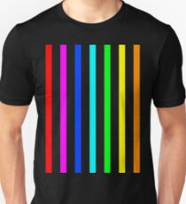 Line - Rainbow - Line Rainbow Unisex T-Shirt
