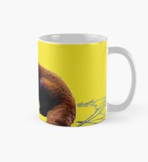 Red Panda in Yellow Mug