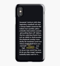 how i met your mother classic iPhone Case