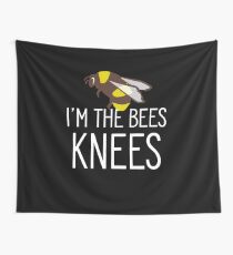 Ich bin die Knie der Biene Lustiger Bienen-Liebhaber-Honig Beekeeper Wandbehang
