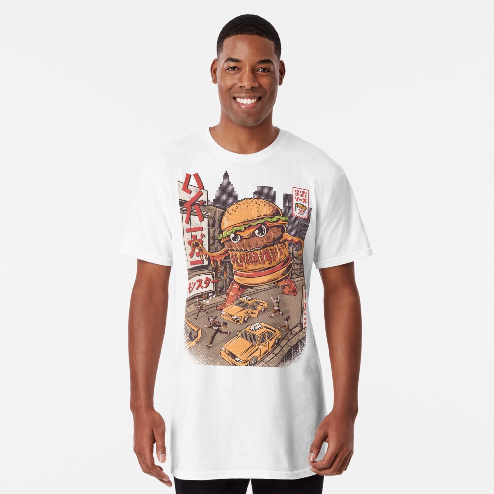 BurgerZilla Long T-Shirt